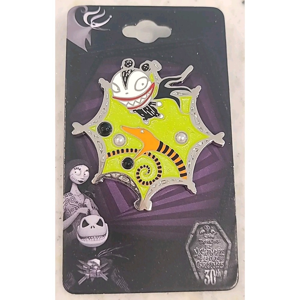 Disney Trading Pins Nightmare Before Christmas Scary Teddy & Snake Pearl